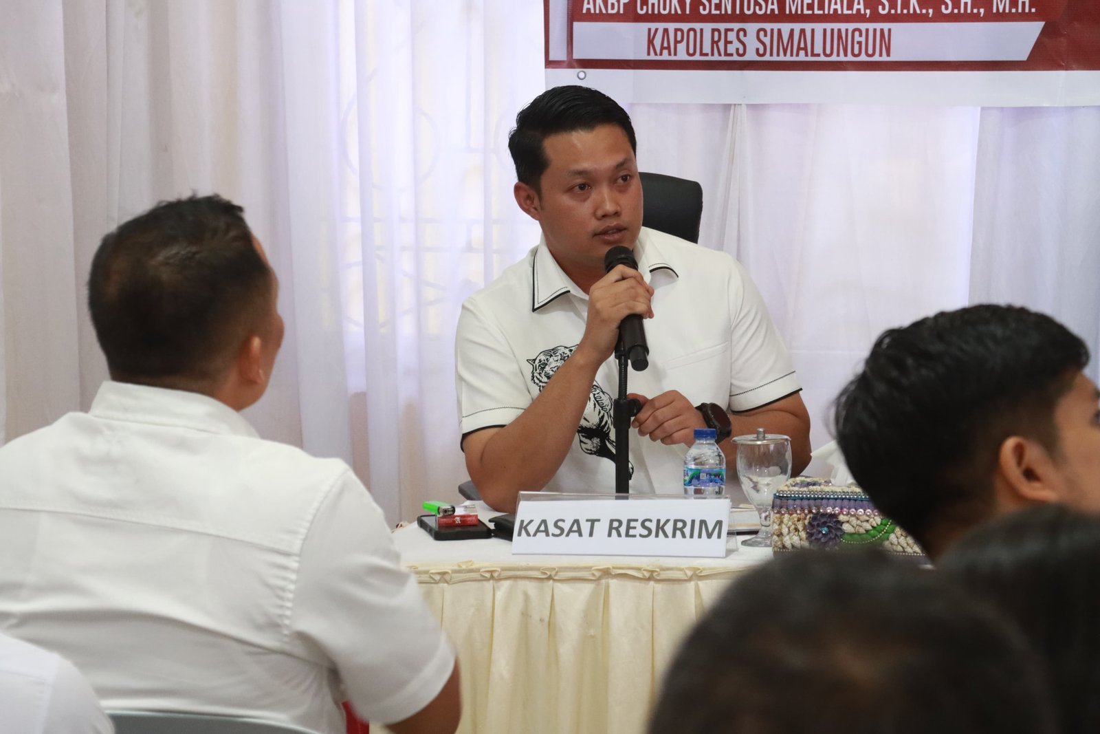Cegah Perundungan Kasat Reskrim Polres Simalungun Ajak Masyarakat Galakan Edukasi