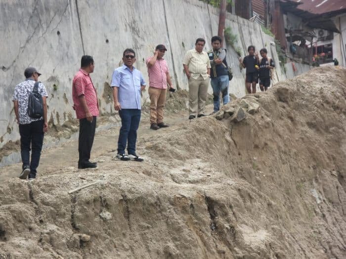 DPRD Sumut Minta Tembok Senilai Rp2,7 Miliar yang Roboh Segera Diperbaiki