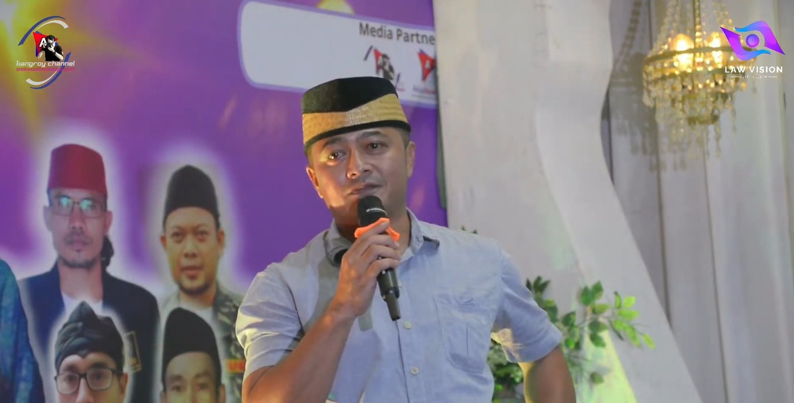 Camat Kemiri Hadiri Santunan Yatim di Penutupan Pesantren Ramadan di Padepokan Macan Putih Kemiri