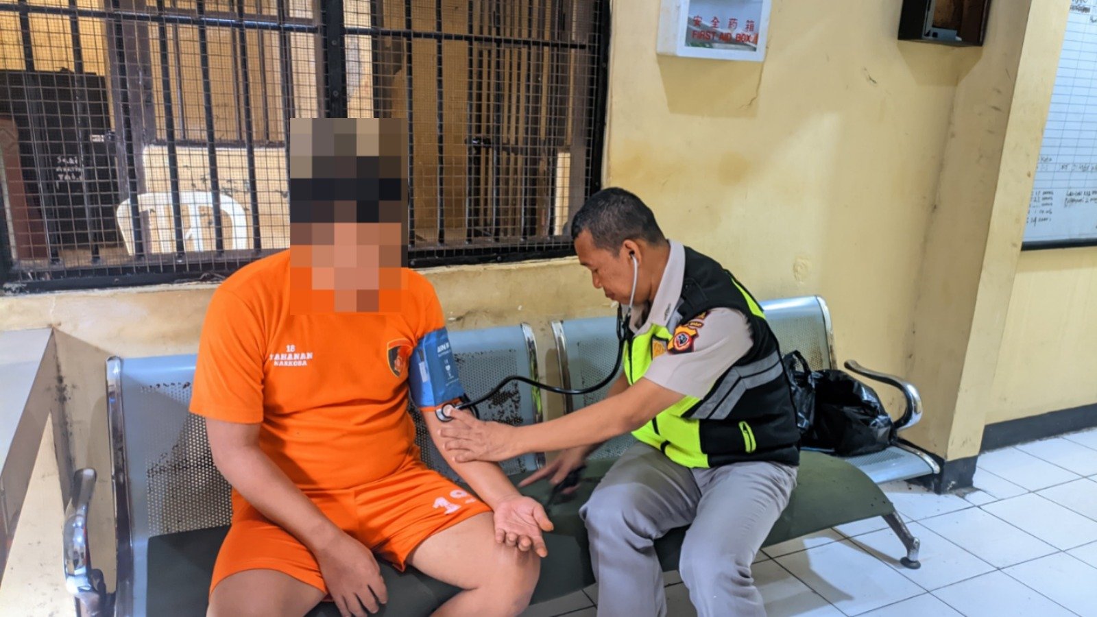 Tahanan Rutan Polres Purwakarta Dicek Kesehatan Secara Rutin, Ini Tujuannya