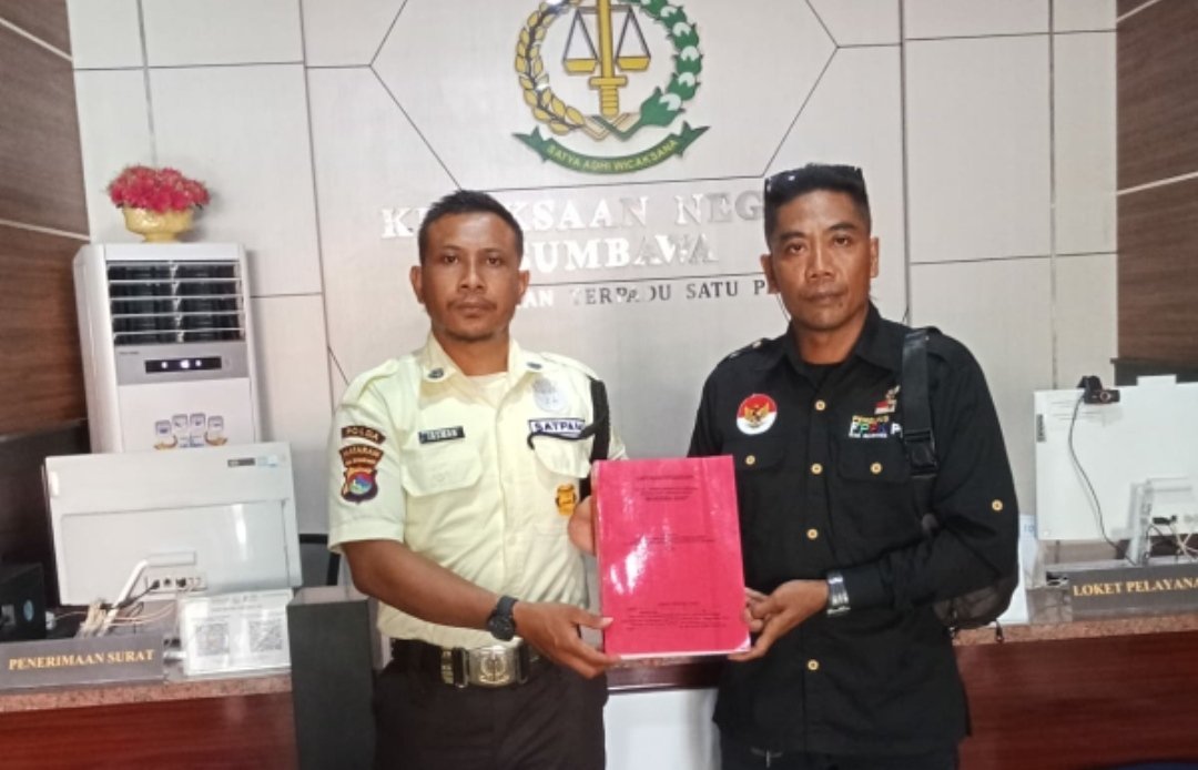 FPPK Pulau Sumbawa Laporkan ATR/BPN Sumbawa Kepada KEJARI Sumbawa dan KEJATI NTB