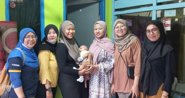 Keluarga Widi Astria Ningsih Mengucapkan Terima Kasih Kepada Rekan Rekan Kerja Almarhum