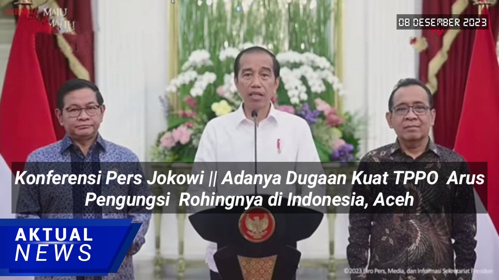 Jokowi Beri Bantuan Pengungsi Rohingnya dan Mengutamakan Kepentingan Masyarakat Lokal