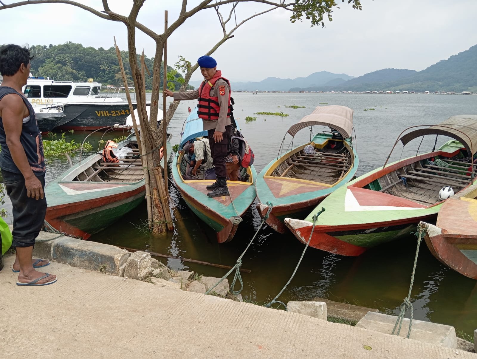 Sambang Masyarakat Pesisir, Cara Sat Polairud Polres Purwakarta Jaga Keamanan Masyarakat
