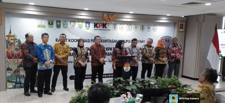 Bupati Labuhanbatu Nyatakan Komitmen Pencegahan Korupsi di Gedung KPK RI