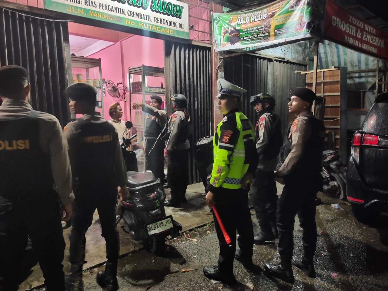 Polres Aceh Tenggara Gelar KRYD Patroli Presisi Sat Samapta Tahun 2025