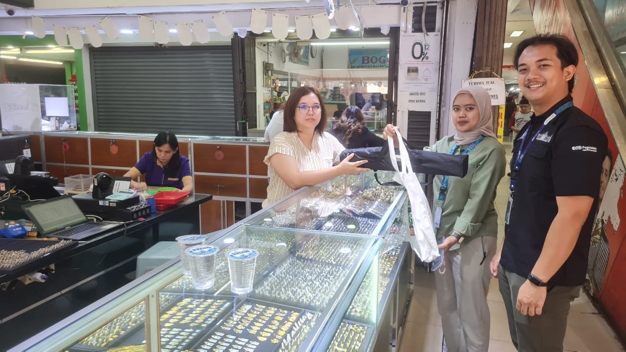 PT. Pegadaian Area Bogor Perluas Jaringan dengan Literasi dan Kolaborasi bersama Toko Emas