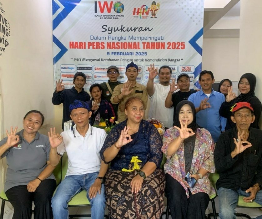 Ikatan Wartawan Online Bogor Raya Gelar Syukuran Hari Pers Nasional