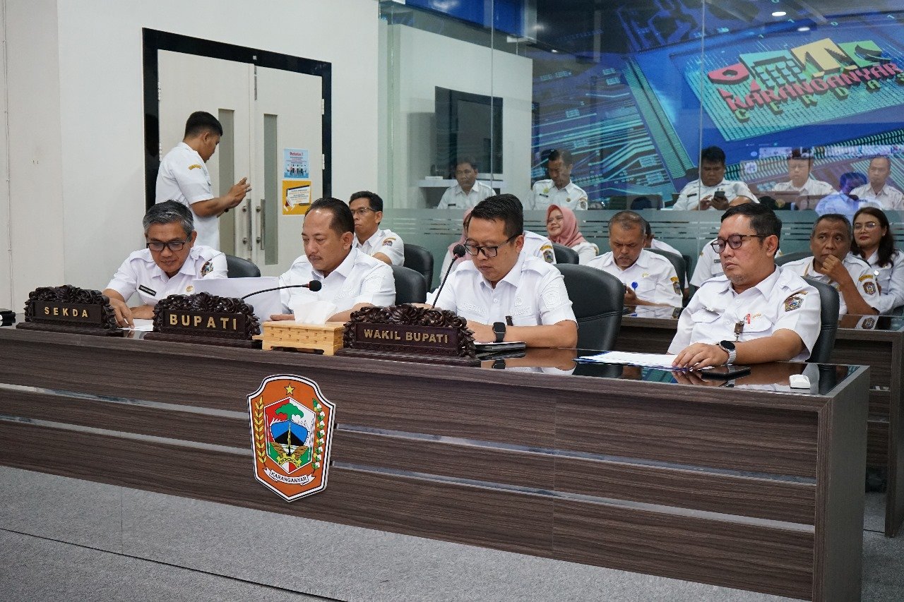 Pemkab Karanganyar Mengikuti Acara Peluncuran Indikator Monitoring Center for Prevention (MCP) Tahun 2025