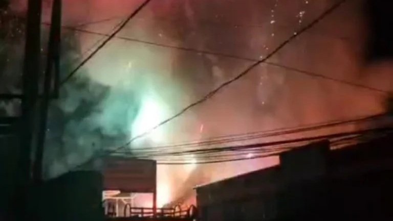 Kebakaran Toko Mainan dan Petasan di Leuwiliang Bogor Hebohkan Warga