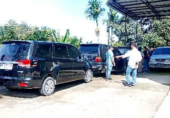 Polres Simalungun Sita Empat Unit Mobil Kasus Penggelapan