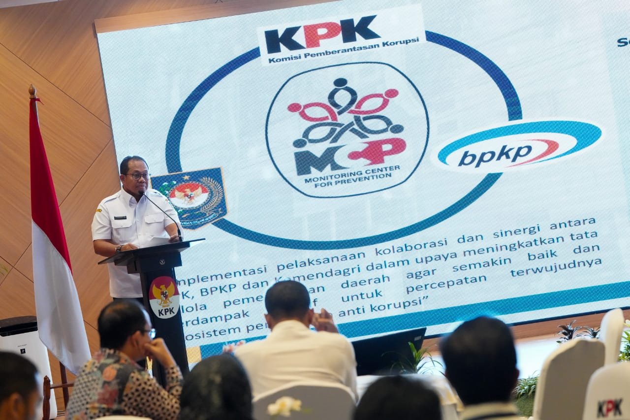 KPK Beri Penghargaan kepada 9 Daerah dengan Capaian Skor MCP 2024 Tertinggi