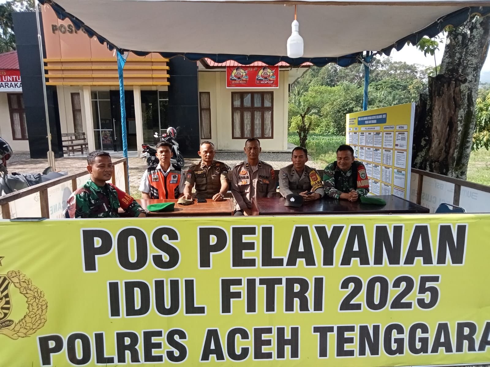 Polres Aceh Tenggara Gelar Pengamanan di Pos Pelayanan Ketambe dalam Operasi Ketupat Seulawah 2025