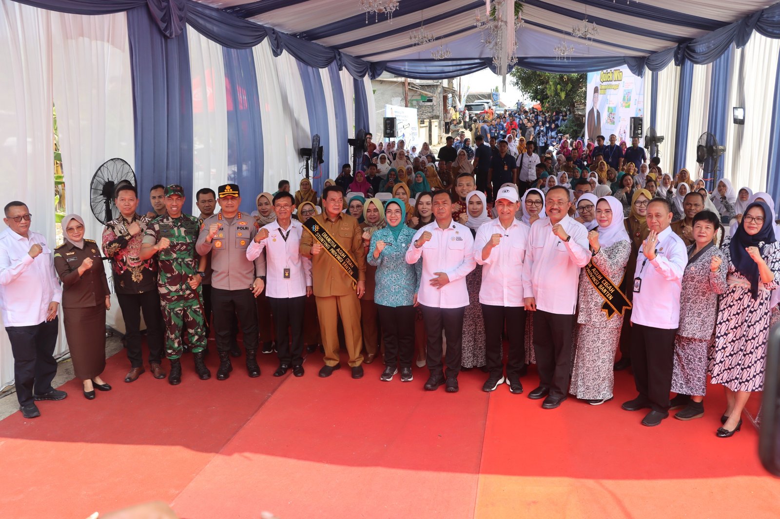 Kapolresta Tangerang Hadiri Pencanangan Pelayanan KB Serentak dan Rekor Muri Pelayanan IUD di Kab Tangerang