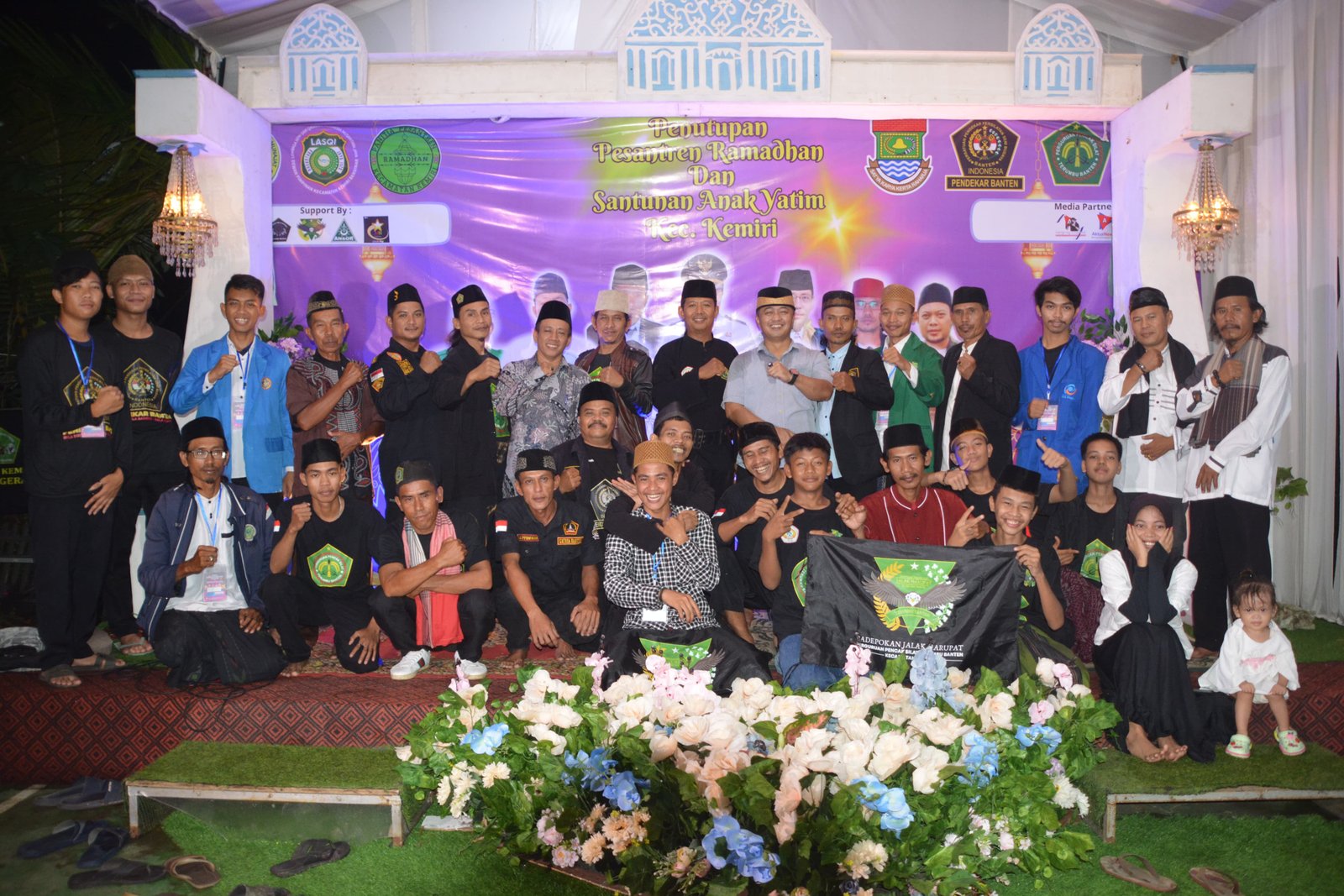 Ketua Ormas Pendekar Banten Korcam Kemiri Dukung Sukseskan Acara Santunan Yatim di Penutupan Pesantren Ramadan