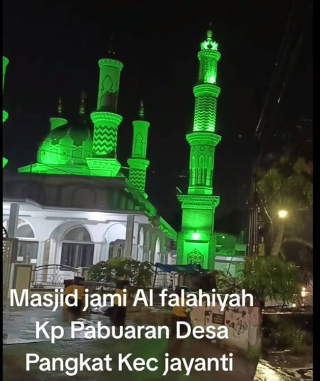 Renovasi dan Pembangunan Menara Masjid Jami Al Palahiyah Desa Pangkat Telah Rampung