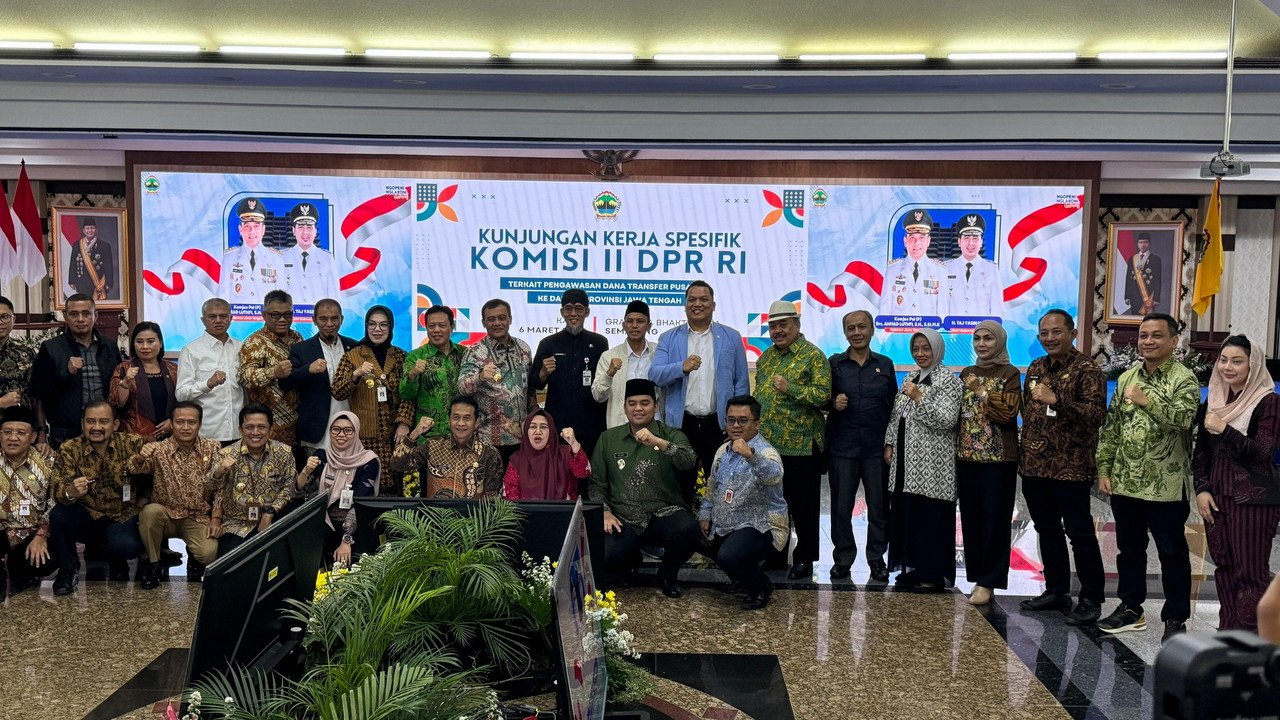 Kunjungan Kerja Komisi II DPR RI di Jawa Tengah