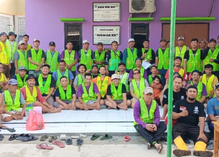 Cluster Pesona Parahyangan Desa Sukamantri RW 021, Melaksanakan Pemotongan Qurban Sapi 6 dan Kambing 15