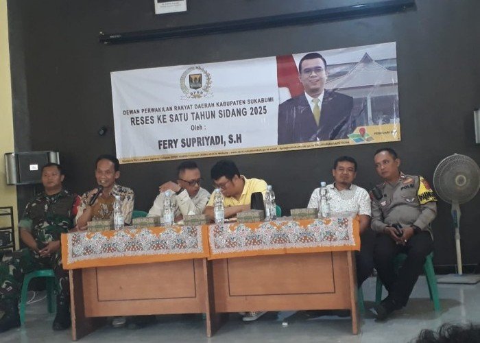 Reses ke Satu Tahun Sidang 2025 Oleh Ferry Supriyadi,S.H Anggota DPRD Kabupaten Sukabumi di Cibadak
