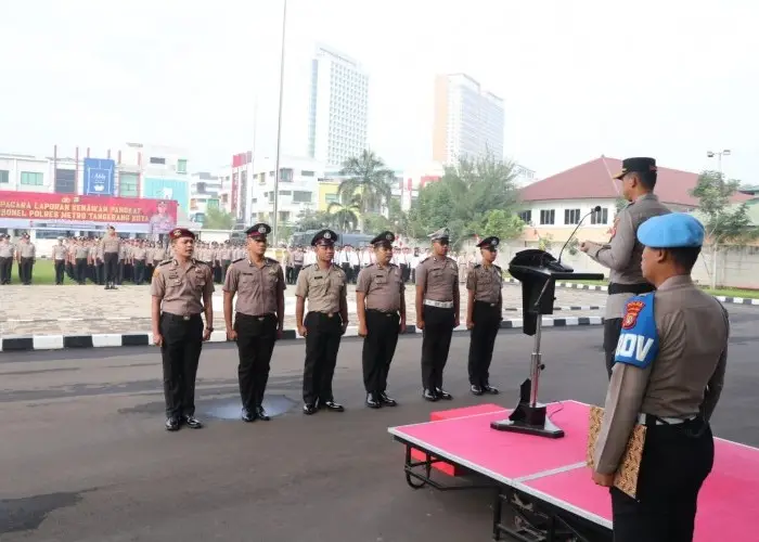  Selamat! 102 Polisi Polrestro Tangerang Kota Naik Pangkat Periode 1 Juli 2025