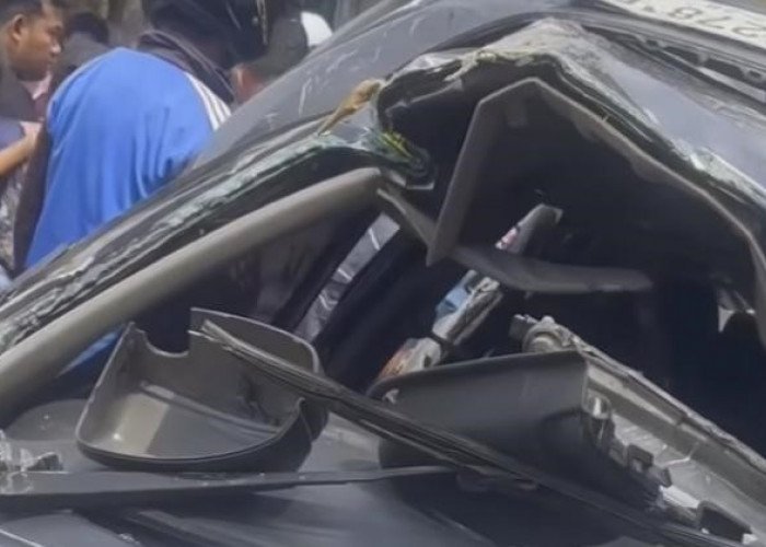 PT KAI Divre I Sumut Benarkan Adanya Tabrakan KA dengan Mobil Sedan 
