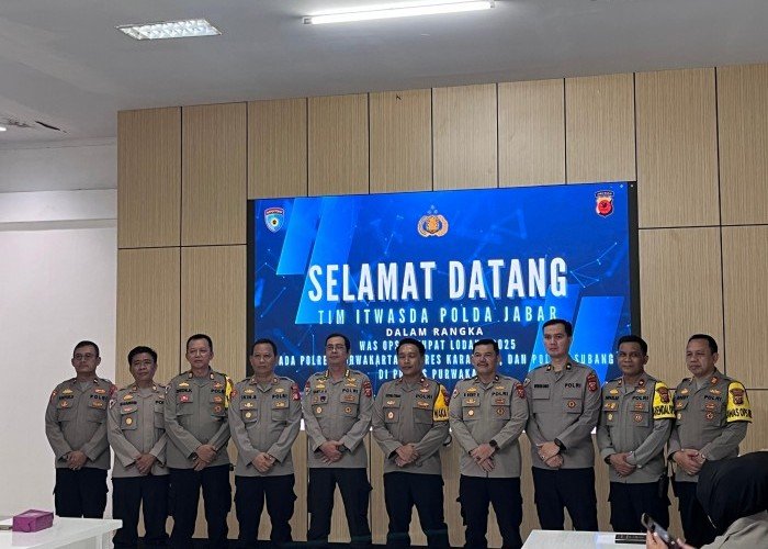  Polres Purwakarta Jadi Tuan Rumah Kegiatan Was Ops Ketupat Lodaya 2025 oleh Itwasda Polda Jabar
