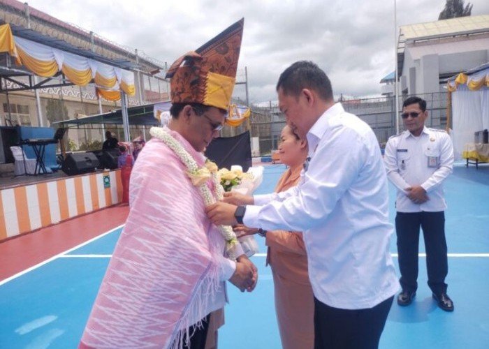 Pisah Sambut Kalapas Narkotika Kelas IIA Pematangsiantar Berlangsung Sukses