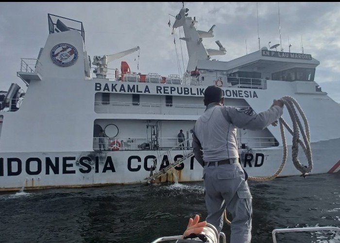 Bakamla RI  Latihan Passing Exercise Bersama Japan Coast Guard PLH 07