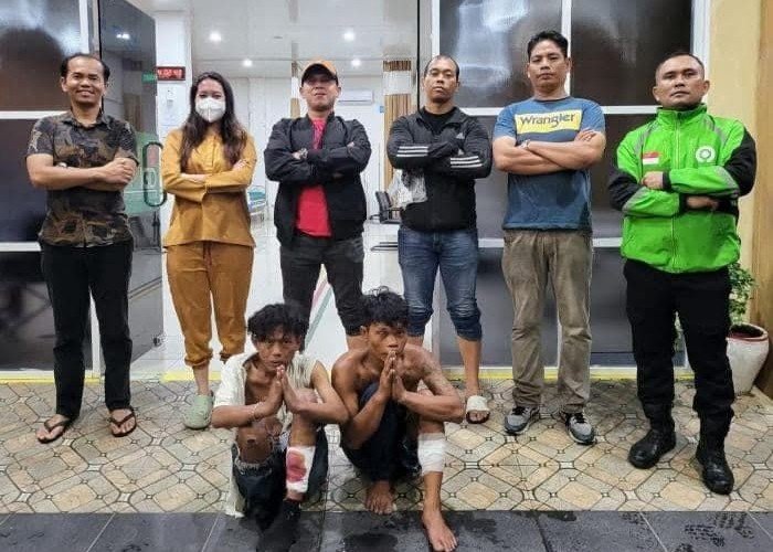 Merasa sudah jago.! Karena Sudah Memukul Polisi, 2 Preman di Selambo Dapat Hadiah Timah di Betis