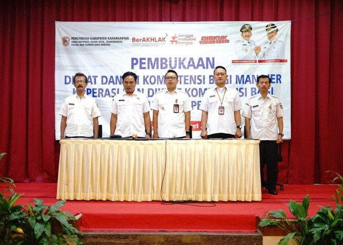 Diklat dan Uji Kompetensi Manajer serta Pengurus Koperasi di Karanganyar Resmi Dibuka