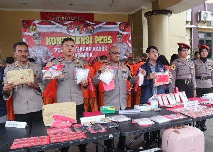 Satresnarkoba Polres Serang Gagalkan Pengiriman 3 Kg Sabu ke NTB