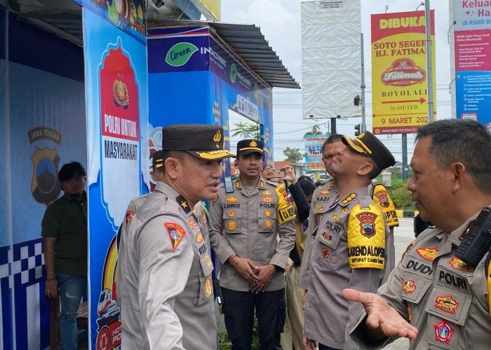 Polres Karanganyar Terima Tim Supervisi Mabes Polri Pastikan Pengamanan Mudik Lebaran Berjalan Optimal