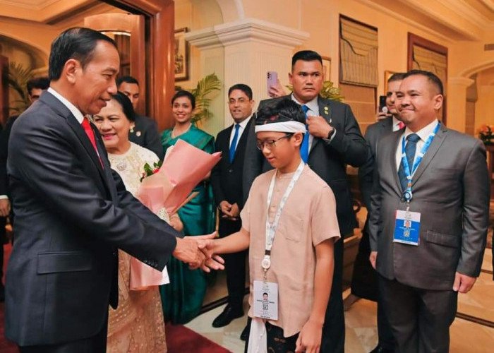 Presiden Jokowi dan Ibu Iriana Tiba di New Delhi