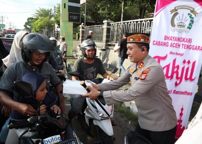 Polres Aceh Tenggara Gelar Silaturahmi Ramadhan dan Pembagian Takjil kepada Masyarakat