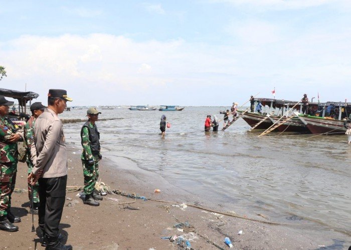 Babinsa Teluknaga Lakukan Monitoring di Lokasi Wisata
