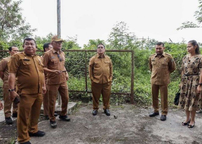 Walikota Siantar Wesly Silalahi Tinjau Stadion Sang Naualuh