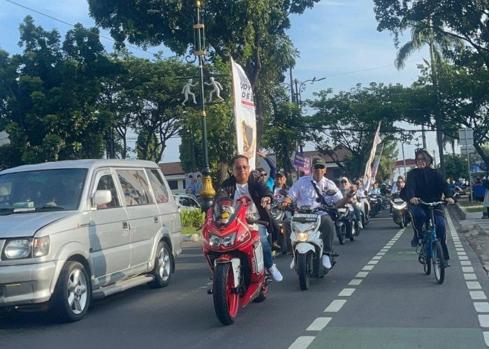 Kemeriahan Kampanye Akbar Paslon Bupati Gerindra di Babakan Madang Sentul Bogor