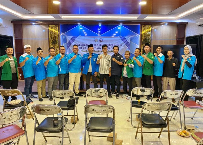 Sah, Pimpinan sidang Ketuk Palu M.Rofiqi Menjadi Ketua DPK KNPI Kec_Kronjo periode 2024-2027