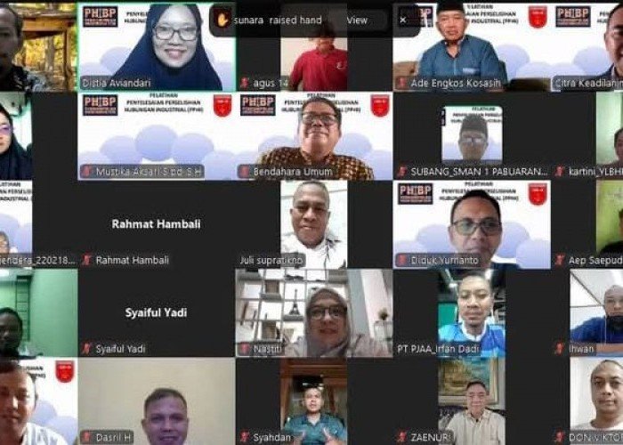 Ketua Umum YLBHK--CKI Adakan Pelatihan Penyelesaian Perselisihan Hubungan Industrial (PPHI)