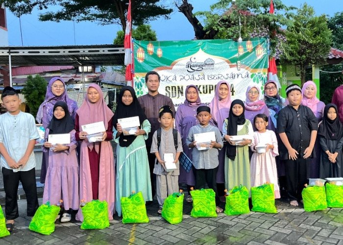 SDN Cikupa 04, Mengadakan Kegiatan Pesantren Kilat, Bukber dan Santunan Anak Yatim