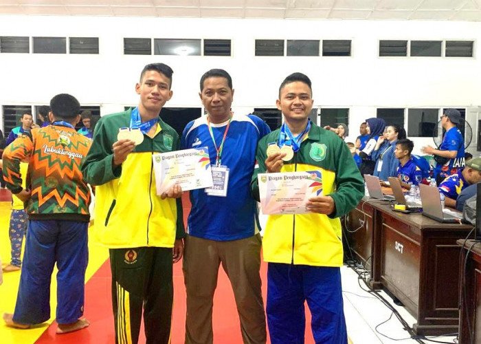 Personel Detasemen Gegana Satbrimob Polda Sumsel Raih Emas di Ajang Porprov XIV Cabor Judo