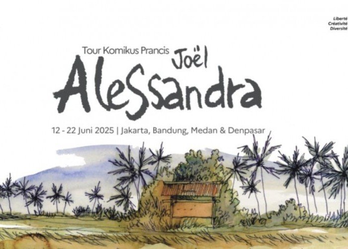 Komikus Prancis Joël Alessandra Kembali ke Indonesia Dalam Rangka Perayaan 75 Tahun Hubungan Diplomatik
