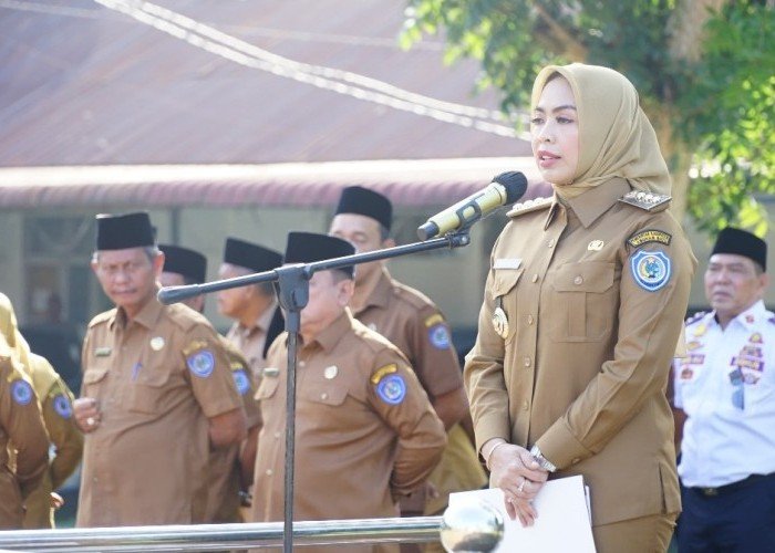 Pimpin Apel Perdana, Bupati Maya Tekankan Peningkatan Pelayanan Terhadap Masyarakat 