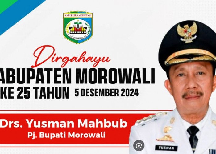 Ucapan Selamat Ulang Tahun ke-25 Kabupaten Morowali