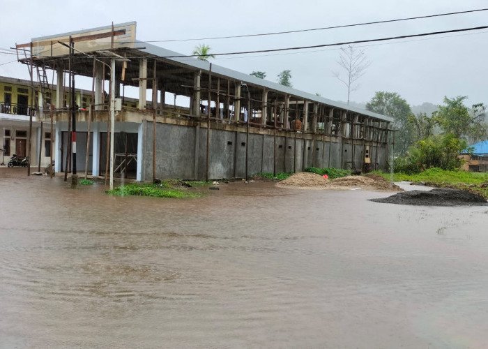 Banjir Halmahera Tengah Berangsur Surut, BPBD Masih Lakukan Pendataan