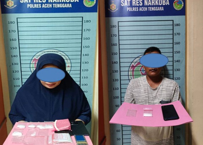 Pengungkapan Jaringan Narkoba di Wilkum Polres Aceh Tenggara, Dua Tersangka Berhasil Diamankan