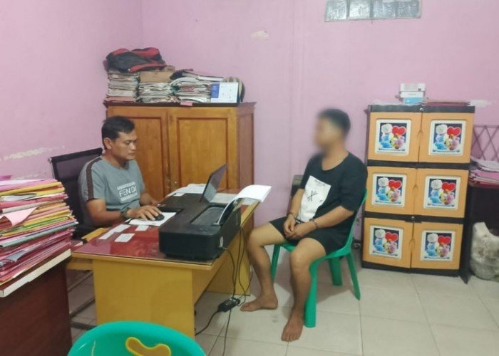 Pelaku Perampasan HP Melakukan Pemukulan, Diamankan Polsek Perdagangan