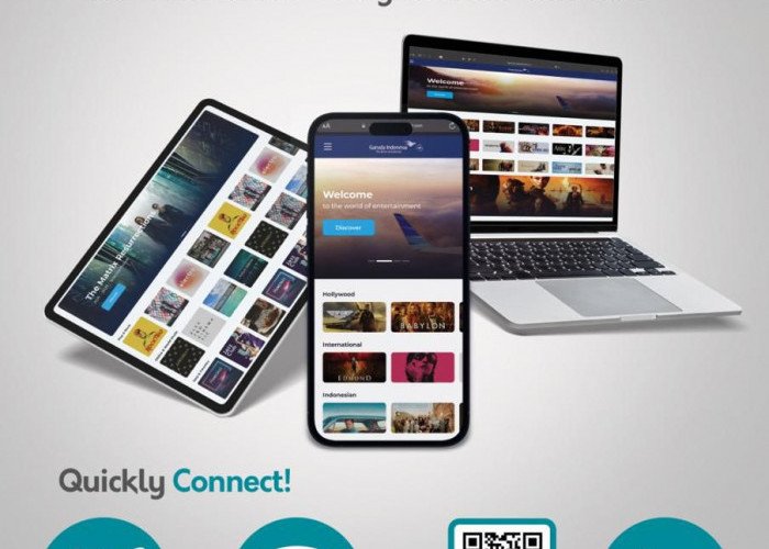 Garuda Indonesia Perkenalkan Layanan Wireless Inflight Entertainment pada 2 Armada B737-800