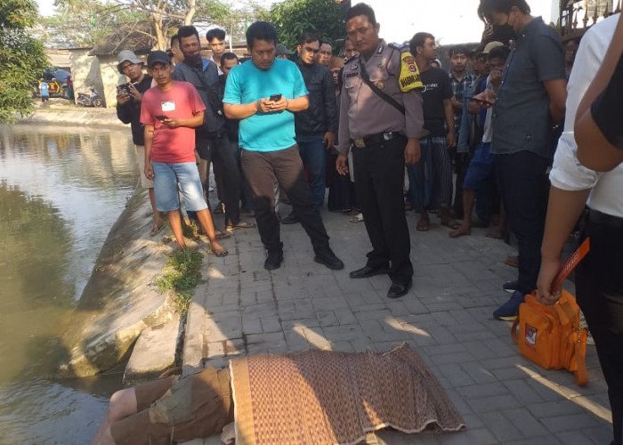 Kepolisian Polsek Ciruas Sterilkan Lokasi Temuan Mayat Tanpa Identitas 