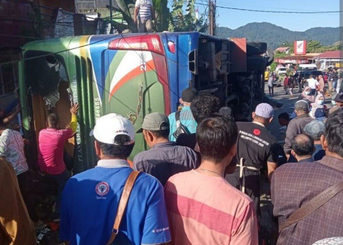 Kecelakaan Bus ALS di Padang Panjang, 12 Penumpang Meninggal Dunia